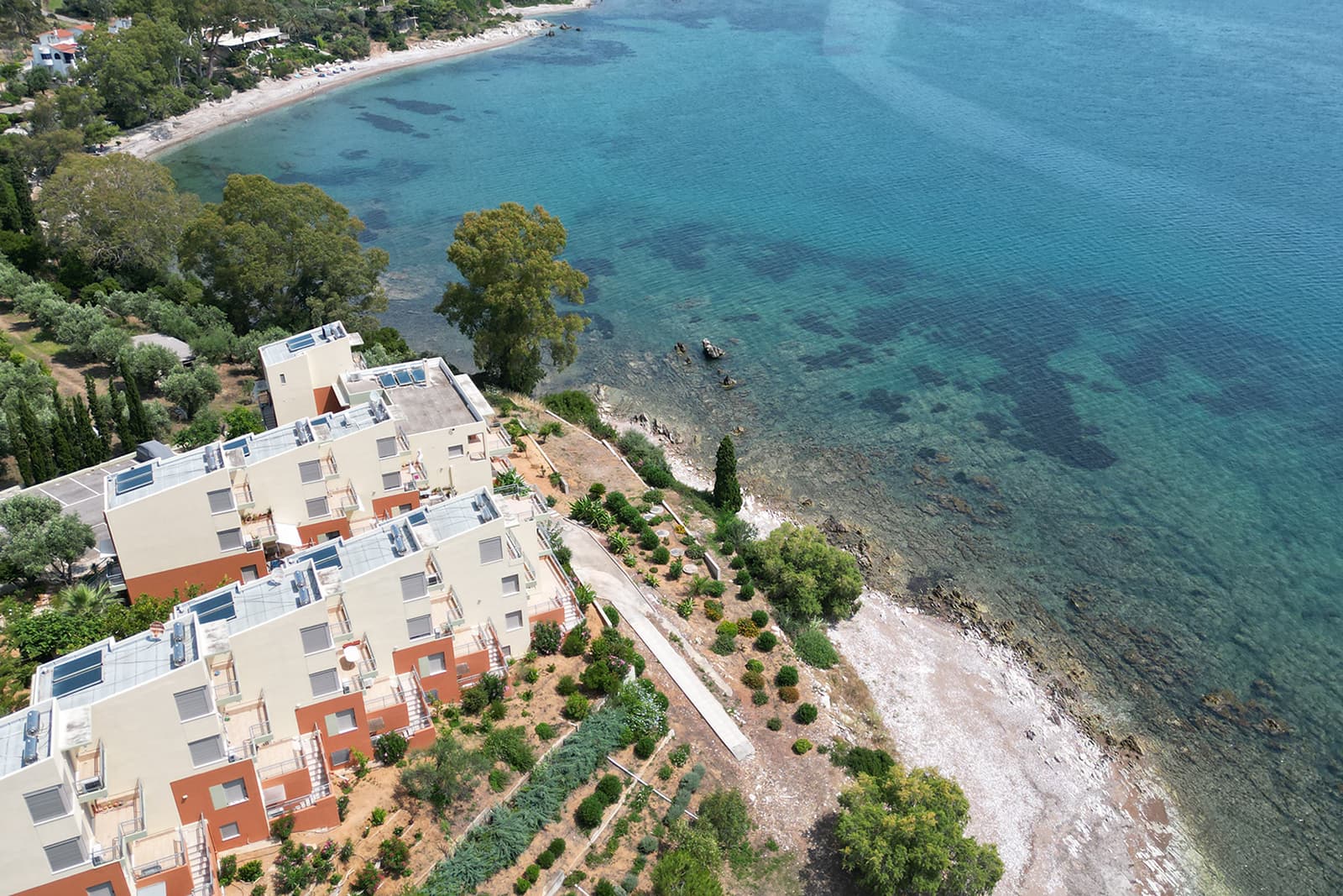 Beachfront Maisonette with Private Beach Access